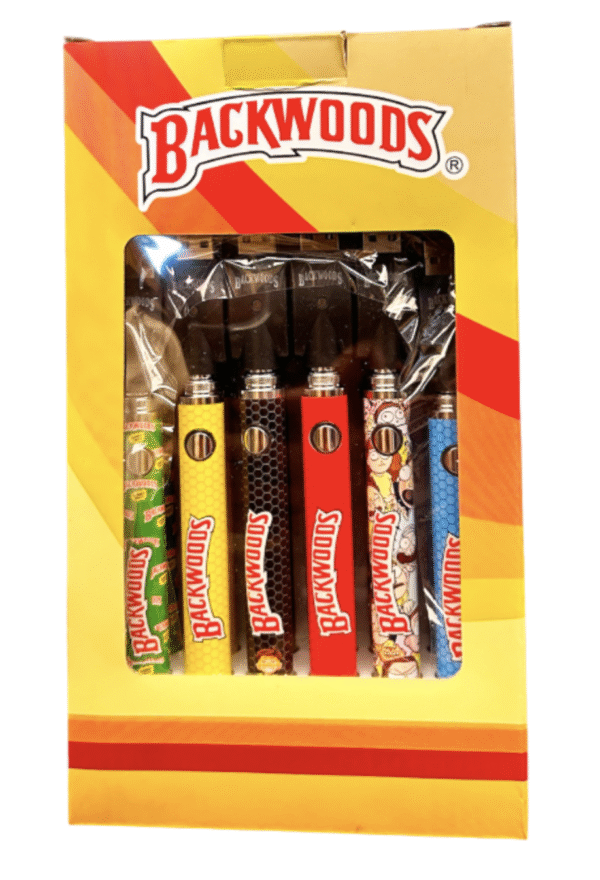 Backwoods Twist 1100mAh Vape Battery – Display of 30 Count