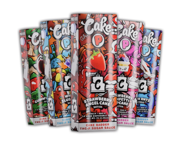 Cake Badder THC-P Sugar Sauce 7g Disposable – Premium Flavors