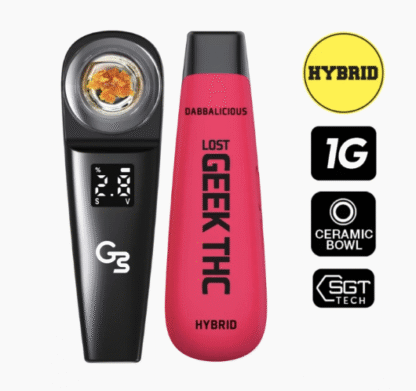 Lost Geek THC Advanced Cannabinoids 1G Dab Disposable – Next-Gen Potency & Terpenes - Image 2