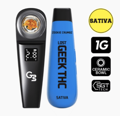 Lost Geek THC Advanced Cannabinoids 1G Dab Disposable – Next-Gen Potency & Terpenes - Image 5