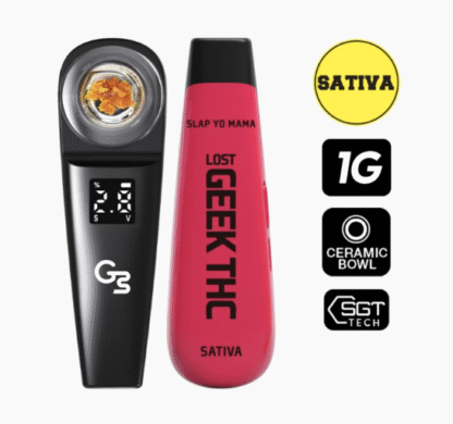 Lost Geek THC Advanced Cannabinoids 1G Dab Disposable – Next-Gen Potency & Terpenes - Image 8