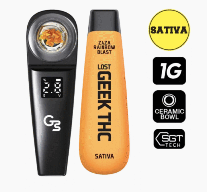 Lost Geek THC Advanced Cannabinoids 1G Dab Disposable – Next-Gen Potency & Terpenes - Image 10