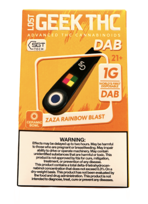 Lost Geek THC Advanced Cannabinoids 1G Dab Disposable – Next-Gen Potency & Terpenes - Image 11