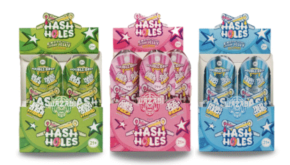 Wazabi Hash Holes + Rosin Jelly Pre-Rolls – 4g Each | 10ct Box