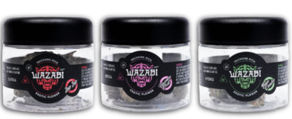 Wazabi Trichome-Rich Exotic Flower – 3.5g Premium Buds