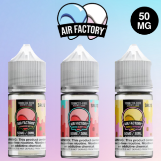 AIR FACTORY SALT E-LIQUID 50MG - 30ML