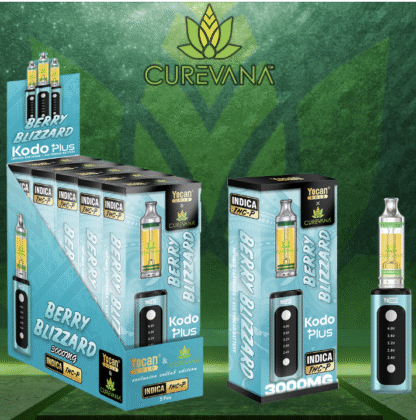 Yocan Gold x Curevana 3g THC-P Blend Kodo Plus Kit – Display of 5