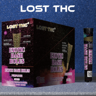 LOST THC 3G Exotic Hash Holes Pre Rolls - Display of 10