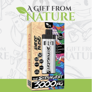 AGFN The Strongest 3 in 1 THC-P Super Blend 3g Disposable – Display of 5