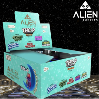 Alien Exotics THC-P Diamond Mini Series Pre Rolls – Assorted Flavor 5-Pack (Display of 25)