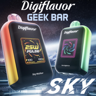 GEEK BAR SKY DigiFlavor 25,000 Puffs Disposable Vape – Display of 5