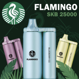 FLAMINGO ROLLING 25,000 Puffs Disposable Vape – Display of 5