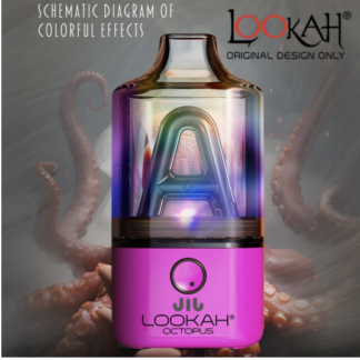 LOOKAH Octopuus 600mAh VV Mini Dab Rig Vaporizer - Display of 5