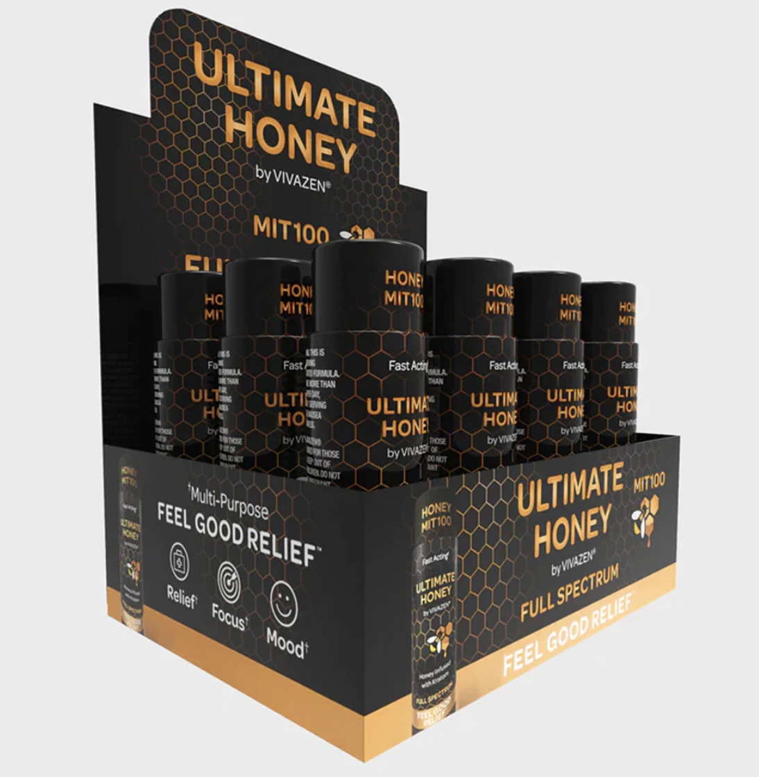 VIVA ZEN Ultimate Honey MIT 100 – Kratom Extract Shot