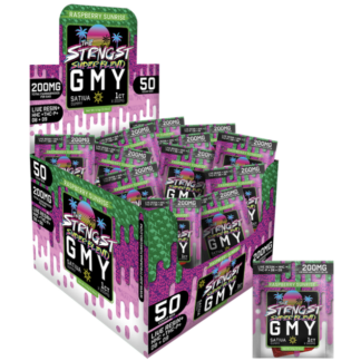 AGFN The Strongest Blend THC-P Gummy 1-Pack 200MG – Display of 50
