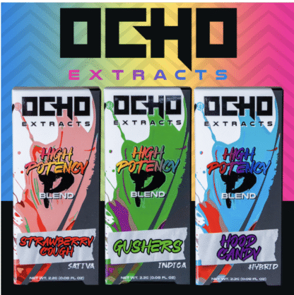 Ocho Extrax THC-P Blend 2.2G Disposable | Display of 5