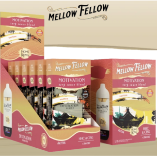 Mellow Fellow 5ML Destination Blend Disposable | Display of 6