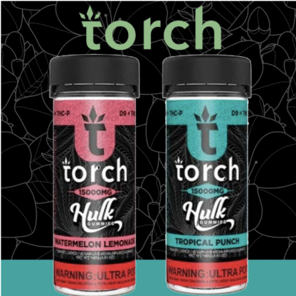 TORCH HULK 15000MG THC-P + Delta-9 Gummies – Display of 6