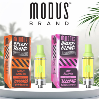 Modus Breezy Blend CB9-A Pegasus THC-P 3G Cartridge – Display of 5