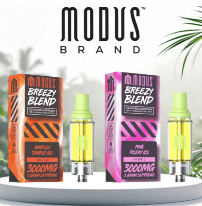 Modus Breezy Blend CB9-A Pegasus THC-P 3G Cartridge – Display of 5