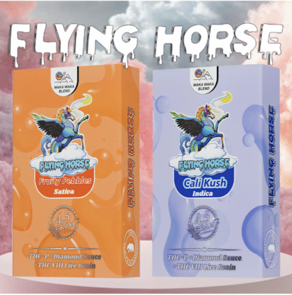 Flying Horse 4.5G THC-P Waka Waka Blend Disposable – Display of 5