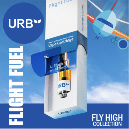 URB Flight Fuel Mile High Blend 1ML Cartridge – Display of 6