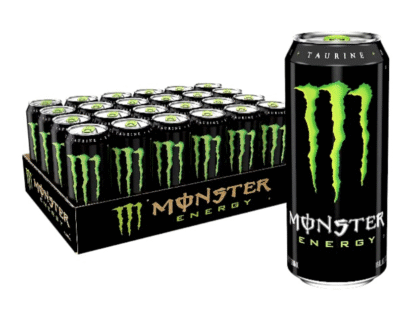 Monster Original Energy Drink - 16oz Cans (24 Count Case)
