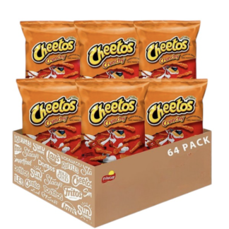 Cheetos Crunchy Mexican Chips - 2oz Pack (64 Packs per Case)