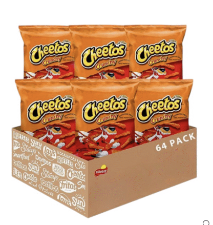 Cheetos Crunchy Mexican Chips - 2oz Pack (64 Packs per Case)