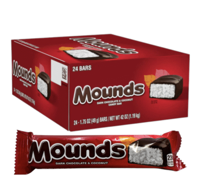 Mounds Grocery Candy – 1.75oz – 24 Count Box – Regular