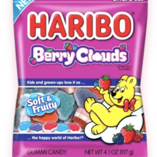 Haribo Grocery Candy – Berry Clouds – 4.1oz Pack