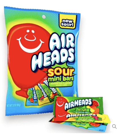 Airheads Sour Mini Bars – 3oz Count