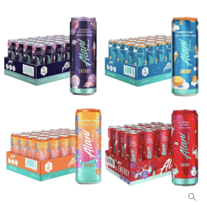 Alani Nu Zero Sugar Energy Drink – 12oz Can (24 Count)