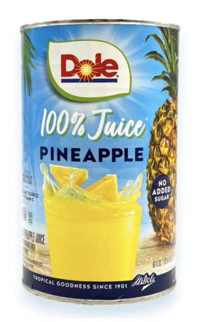 Dole Pineapple Juice – 46oz Can (12 Count)