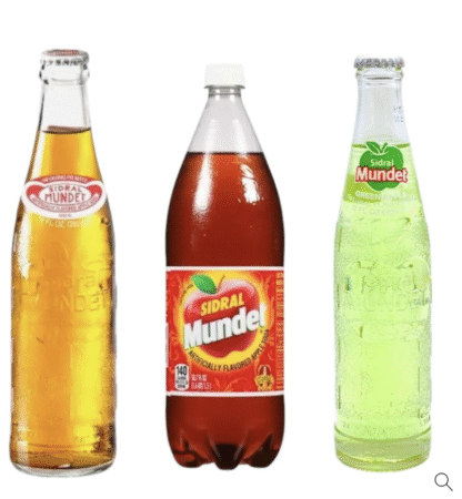 Sidral Mundet Apple Soda – 12oz Glass Bottle (24 Count)