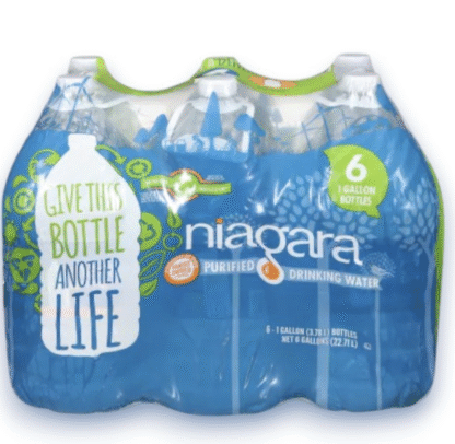 NIAGARA - BEVERAGE - GALLON WATER - PLASTIC BOTTLE - 1GAL/CT - 6CT/CS
