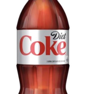 Coca Cola Diet Coke Soda - 2L Plastic Bottles (8 Pack)