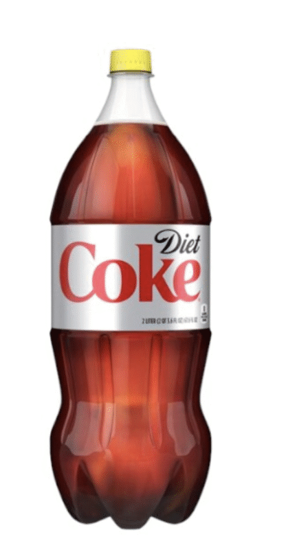 Coca Cola Diet Coke Soda - 2L Plastic Bottles (8 Pack)