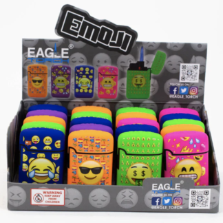 PT113EJ Eagle Emoji Torch Lighter – 20ct Display