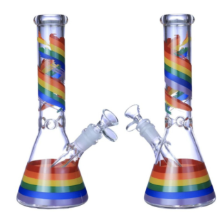 Pride Beaker Waterpipe – 10"