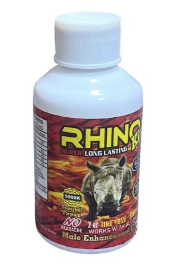 Rhino King 5K Male Enhancement Shots – 12ct Display