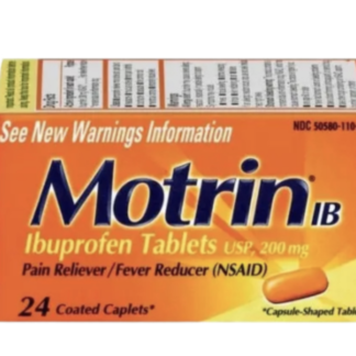 Motrin Tablets – 24ct Box
