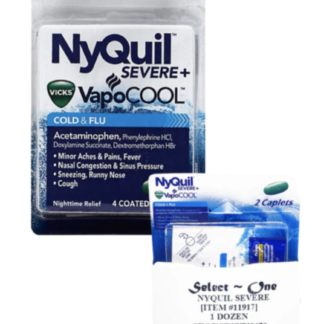 NyQuil Cold & Flu Relief – Blister Pack – 12ct