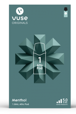 VUSE ALTO PODS 5% - 1-POD PACK - DISPLAY OF 5