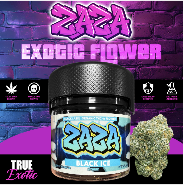 ZAZA 3.5G THC-A FLOWER JAR